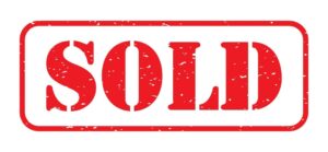 Red, bold font, "SOLD"
